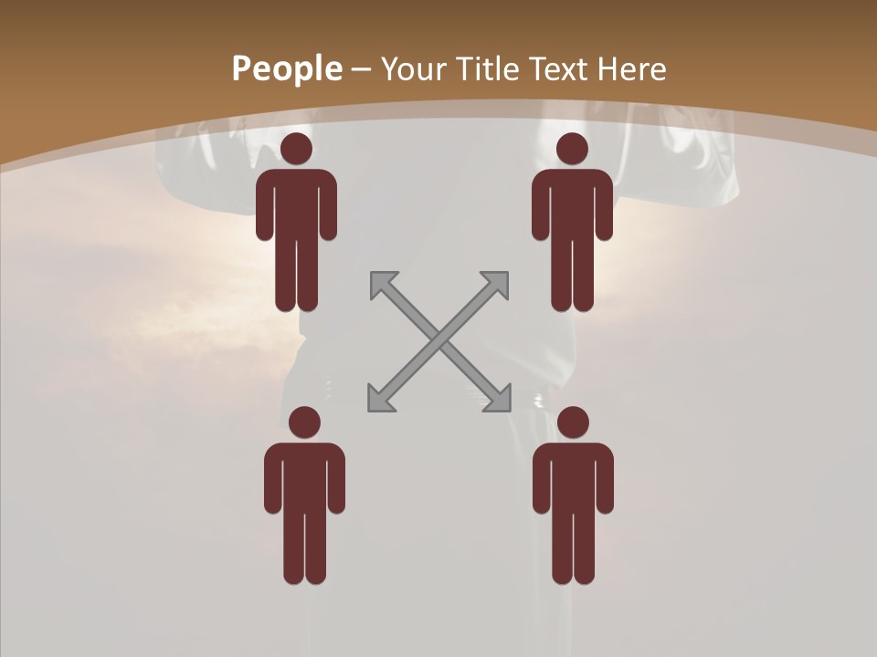 Messiah Glory Praise PowerPoint Template