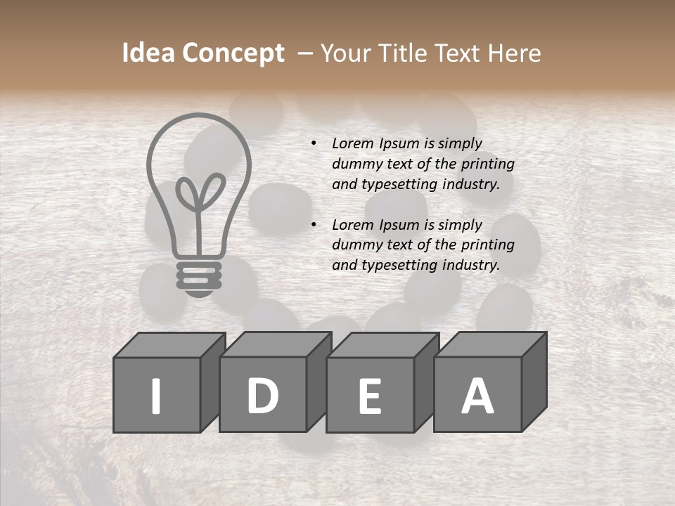 Caffeine Designer Whole PowerPoint Template