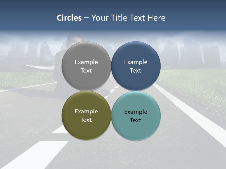 Work Man Shanghai PowerPoint Template