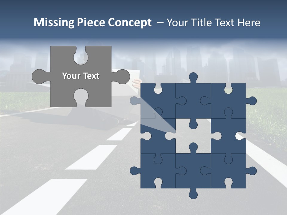 Work Man Shanghai PowerPoint Template