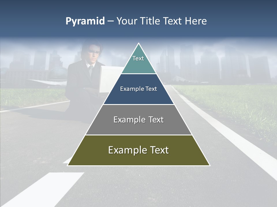 Work Man Shanghai PowerPoint Template