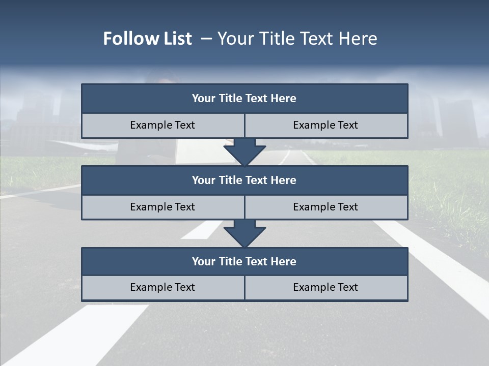 Work Man Shanghai PowerPoint Template
