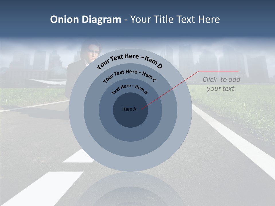 Work Man Shanghai PowerPoint Template