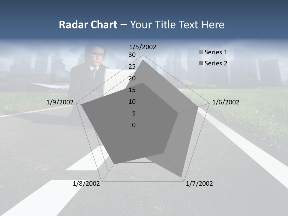 Work Man Shanghai PowerPoint Template