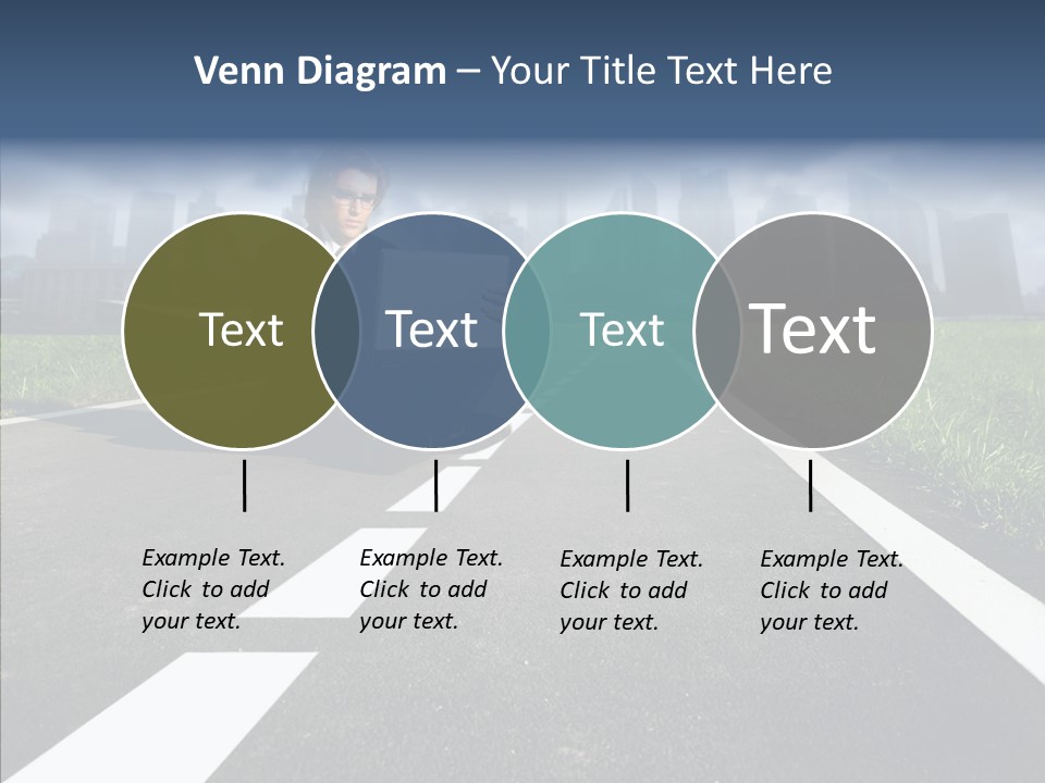 Work Man Shanghai PowerPoint Template