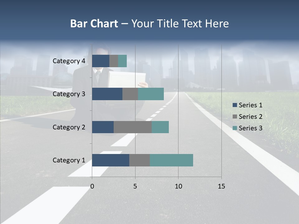 Work Man Shanghai PowerPoint Template