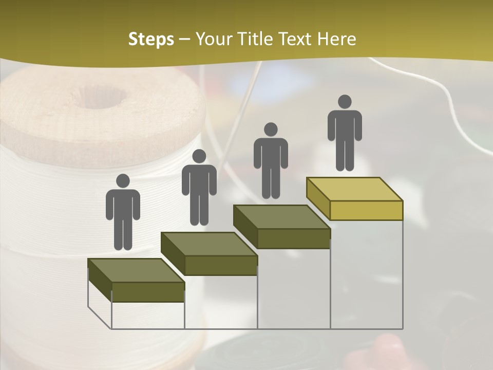 Skein Macro Bobbin PowerPoint Template