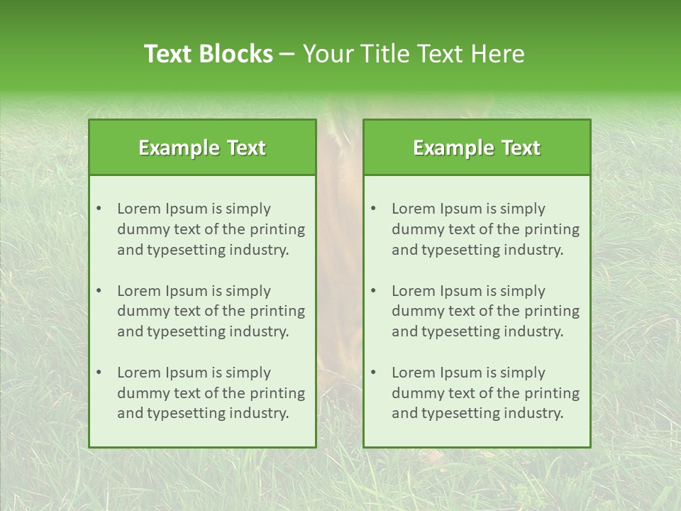 Abstract Water Sky PowerPoint Template
