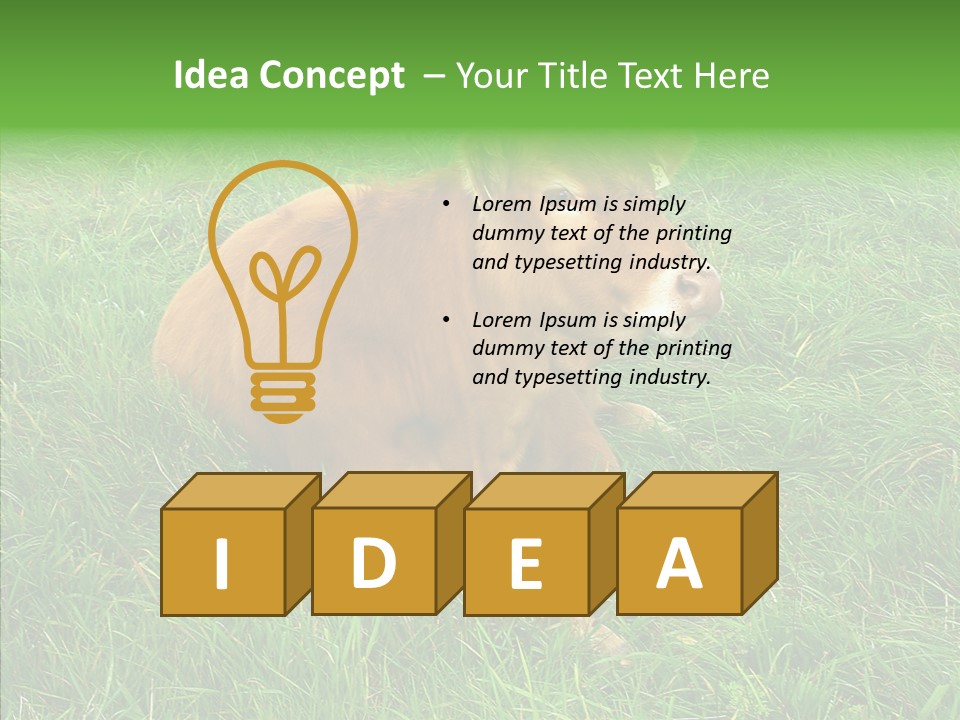 Abstract Water Sky PowerPoint Template