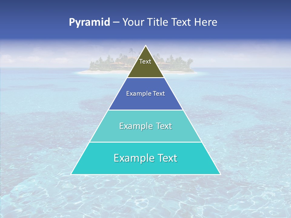 Paradise Direction Trip PowerPoint Template