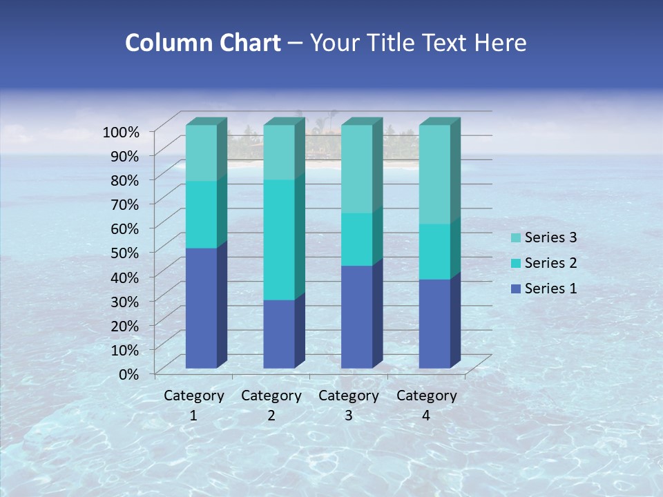 Paradise Direction Trip PowerPoint Template
