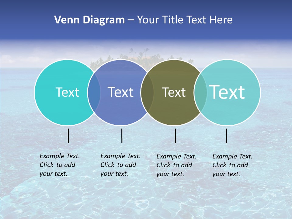 Paradise Direction Trip PowerPoint Template