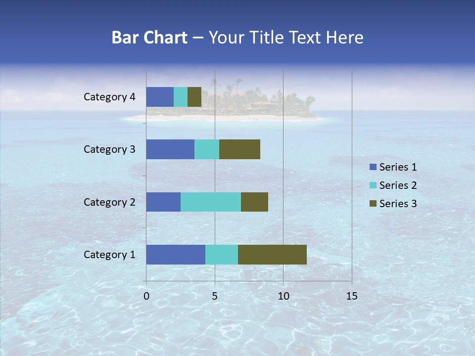Paradise Direction Trip PowerPoint Template