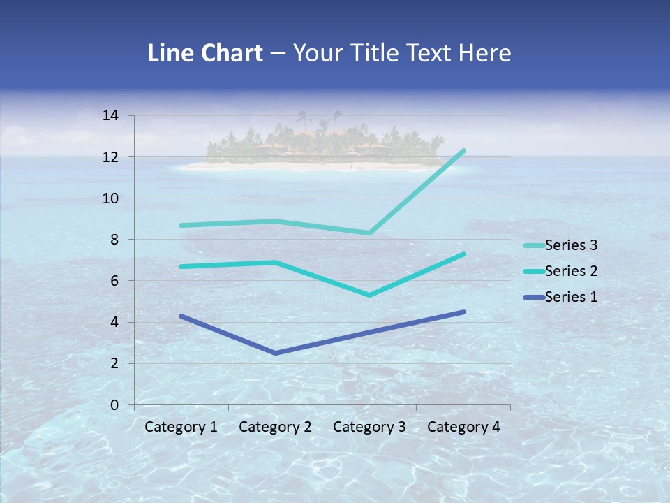 Paradise Direction Trip PowerPoint Template