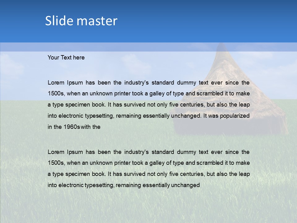 Farmhouse Green Business PowerPoint Template