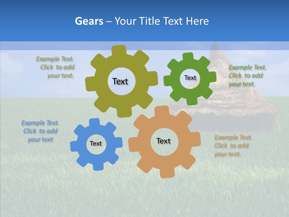 Farmhouse Green Business PowerPoint Template