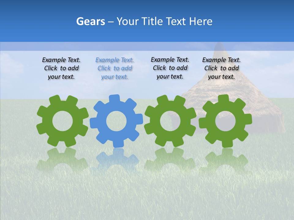 Farmhouse Green Business PowerPoint Template