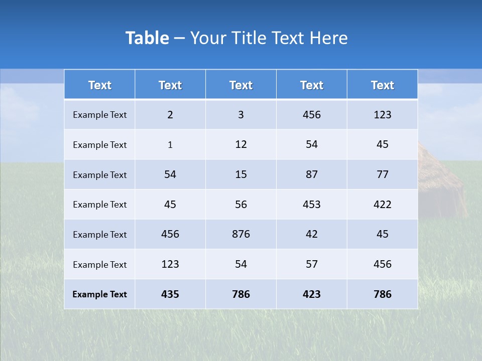Farmhouse Green Business PowerPoint Template