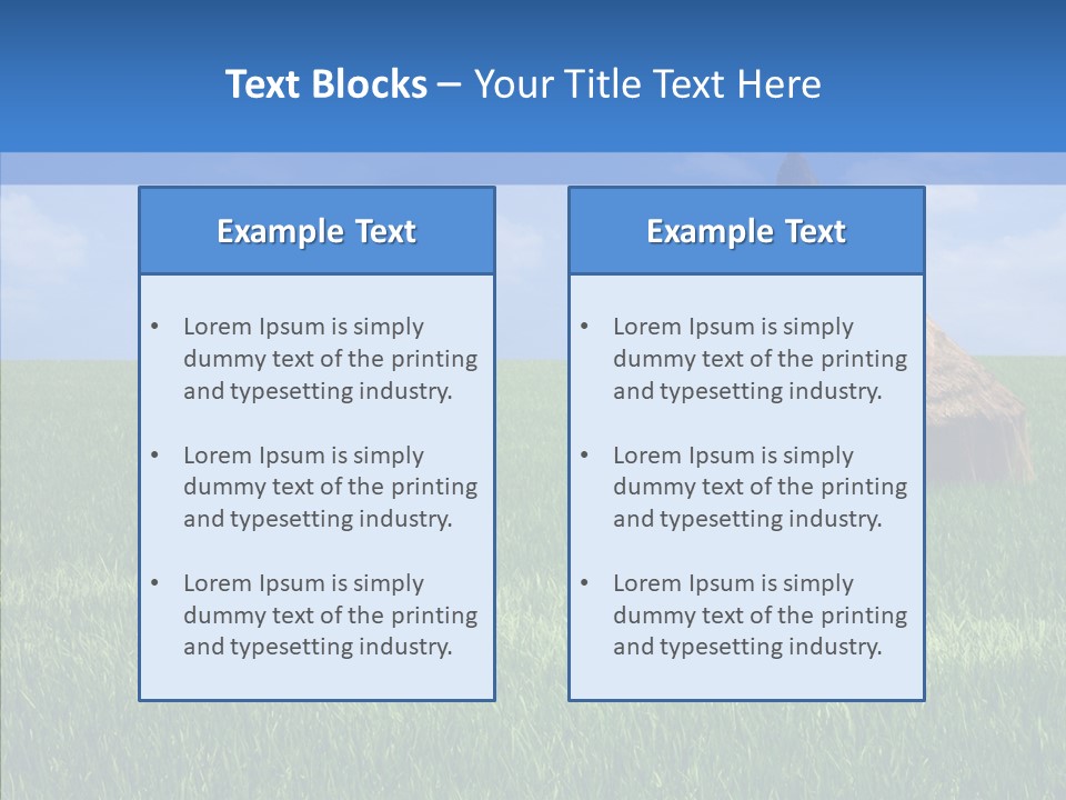 Farmhouse Green Business PowerPoint Template