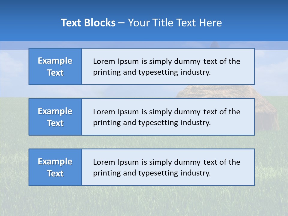 Farmhouse Green Business PowerPoint Template
