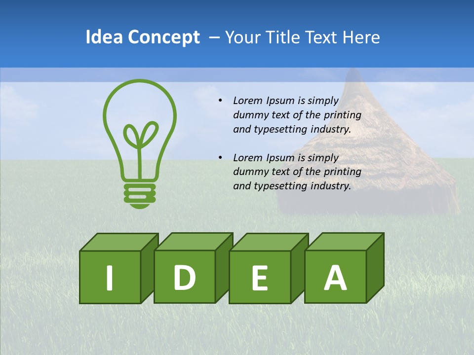 Farmhouse Green Business PowerPoint Template