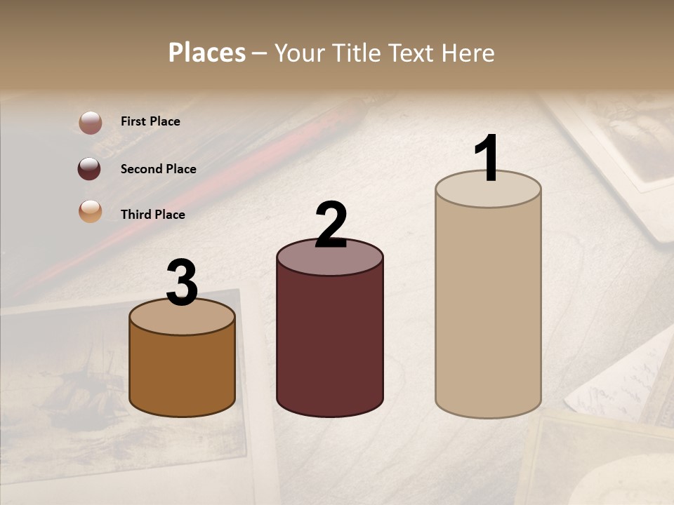 Sepia Handwriting Old Fashioned PowerPoint Template