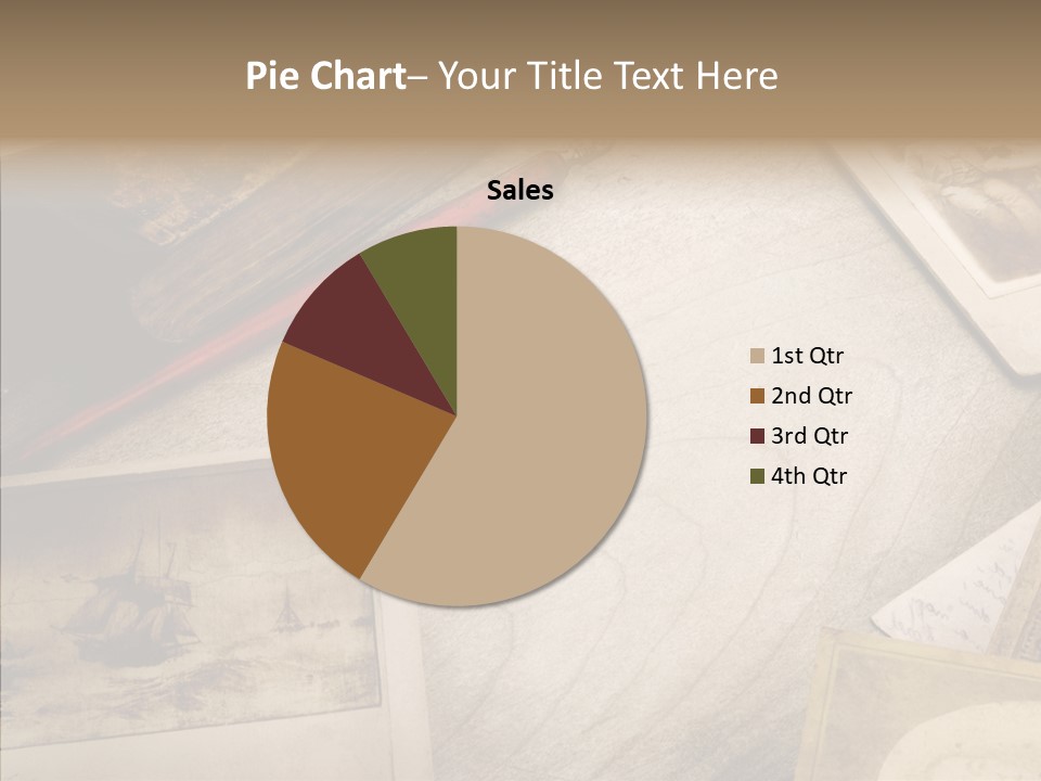 Sepia Handwriting Old Fashioned PowerPoint Template