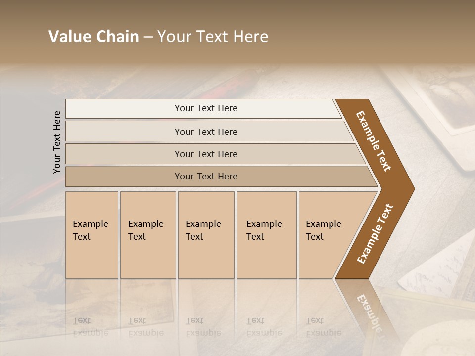 Sepia Handwriting Old Fashioned PowerPoint Template