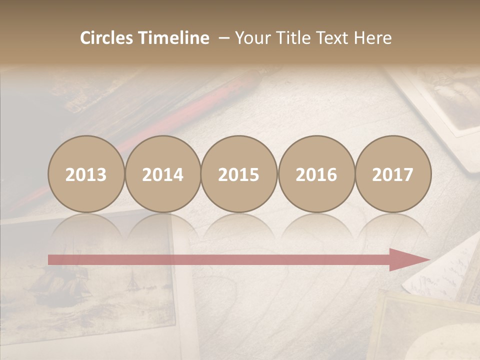 Sepia Handwriting Old Fashioned PowerPoint Template