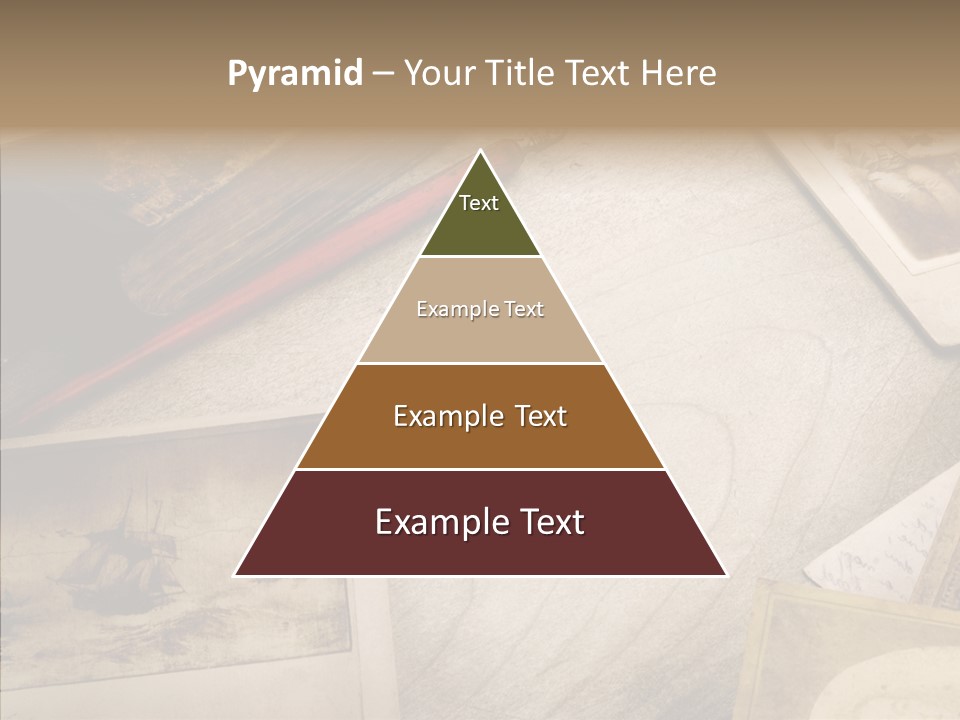 Sepia Handwriting Old Fashioned PowerPoint Template