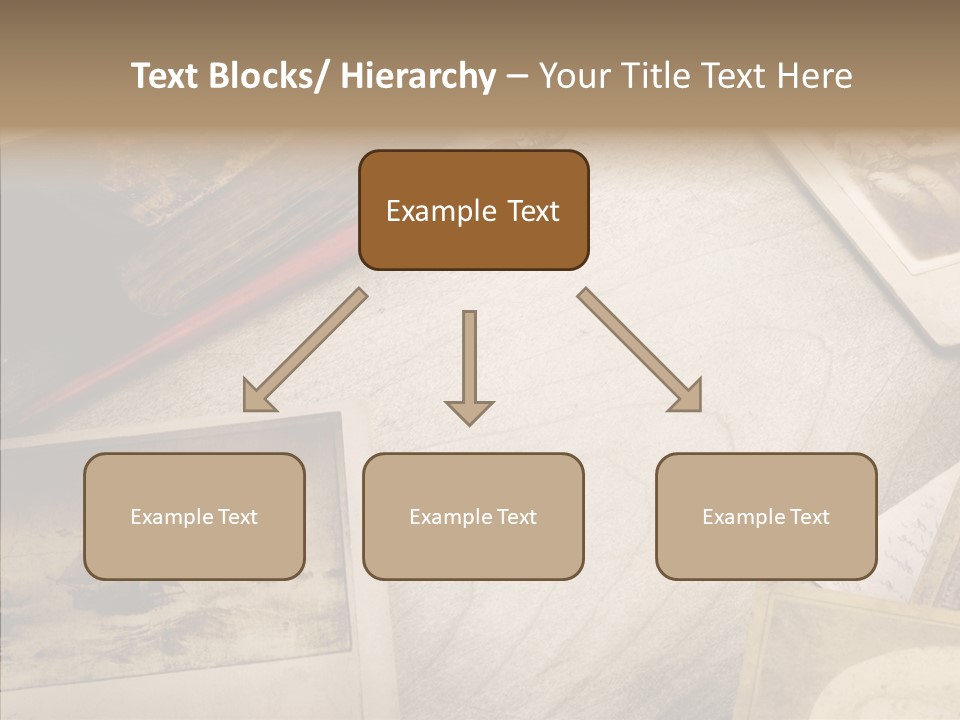 Sepia Handwriting Old Fashioned PowerPoint Template