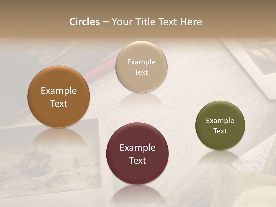 Sepia Handwriting Old Fashioned PowerPoint Template