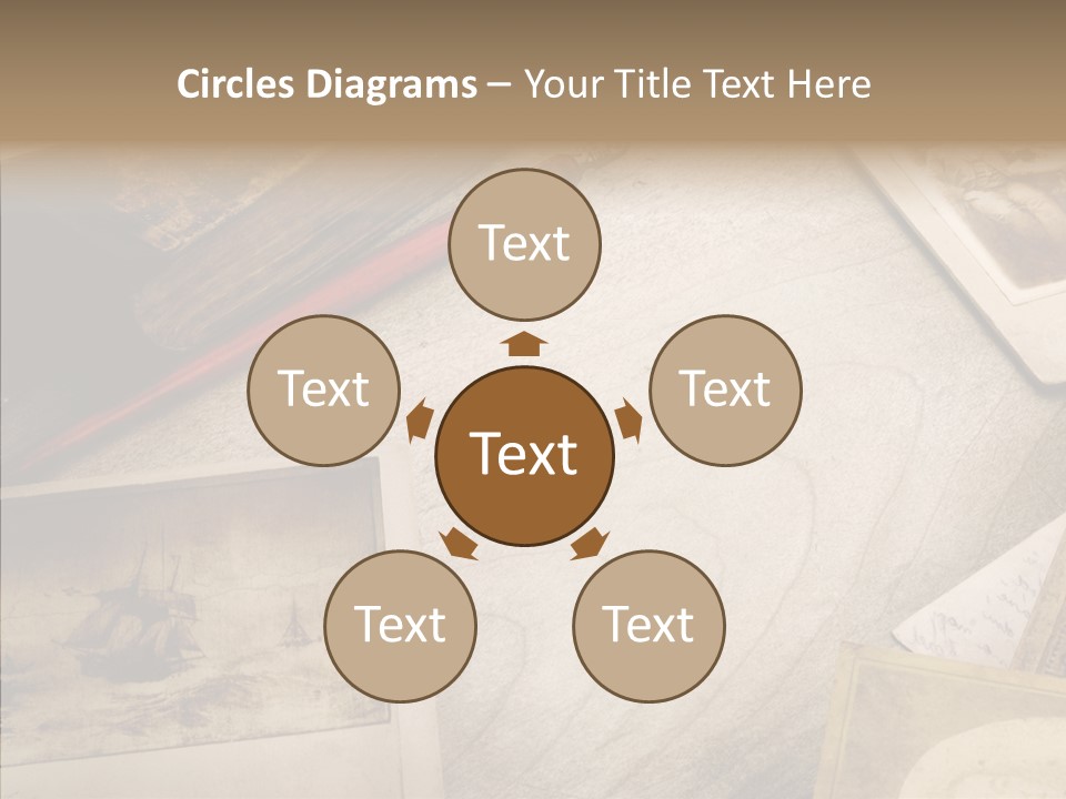 Sepia Handwriting Old Fashioned PowerPoint Template