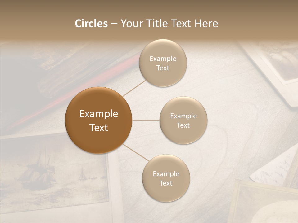 Sepia Handwriting Old Fashioned PowerPoint Template