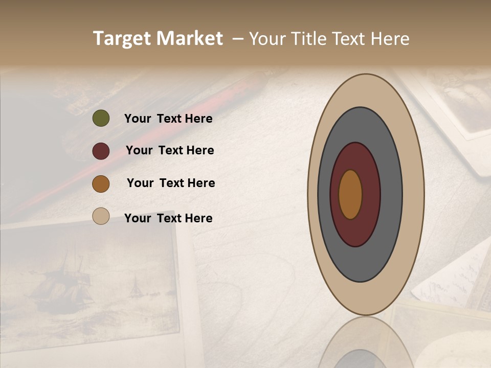 Sepia Handwriting Old Fashioned PowerPoint Template