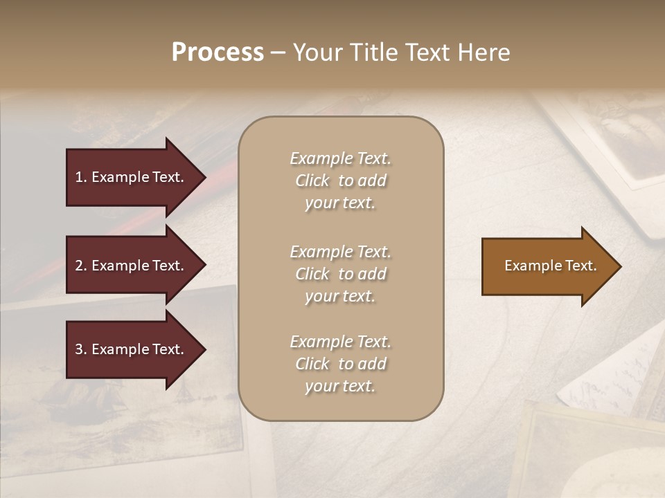 Sepia Handwriting Old Fashioned PowerPoint Template