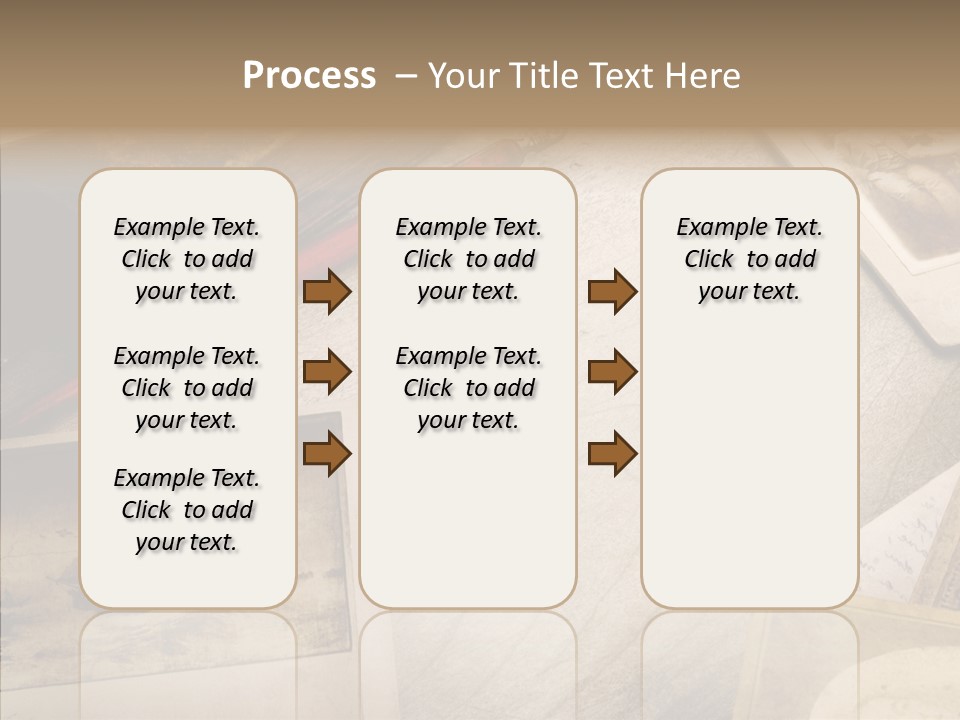 Sepia Handwriting Old Fashioned PowerPoint Template