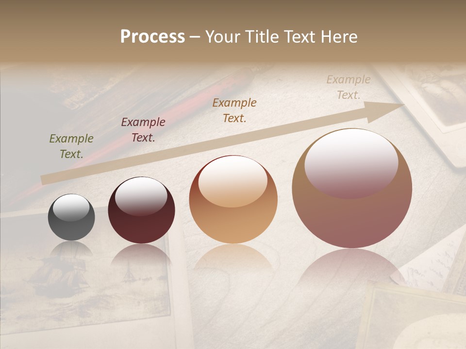Sepia Handwriting Old Fashioned PowerPoint Template