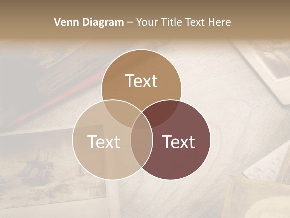 Sepia Handwriting Old Fashioned PowerPoint Template