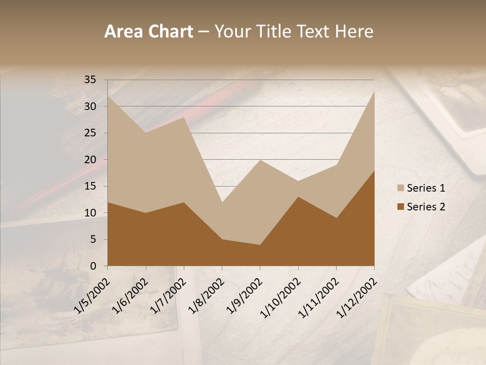 Sepia Handwriting Old Fashioned PowerPoint Template