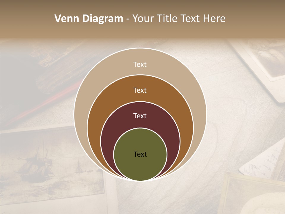 Sepia Handwriting Old Fashioned PowerPoint Template