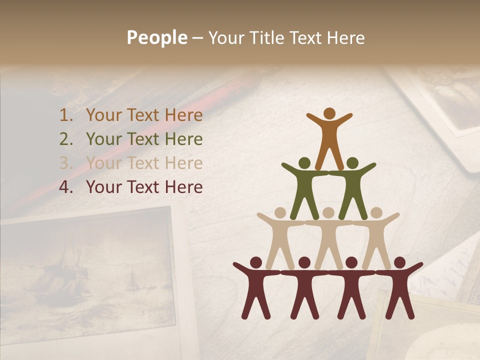 Sepia Handwriting Old Fashioned PowerPoint Template