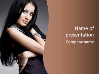 Company Character People PowerPoint Template