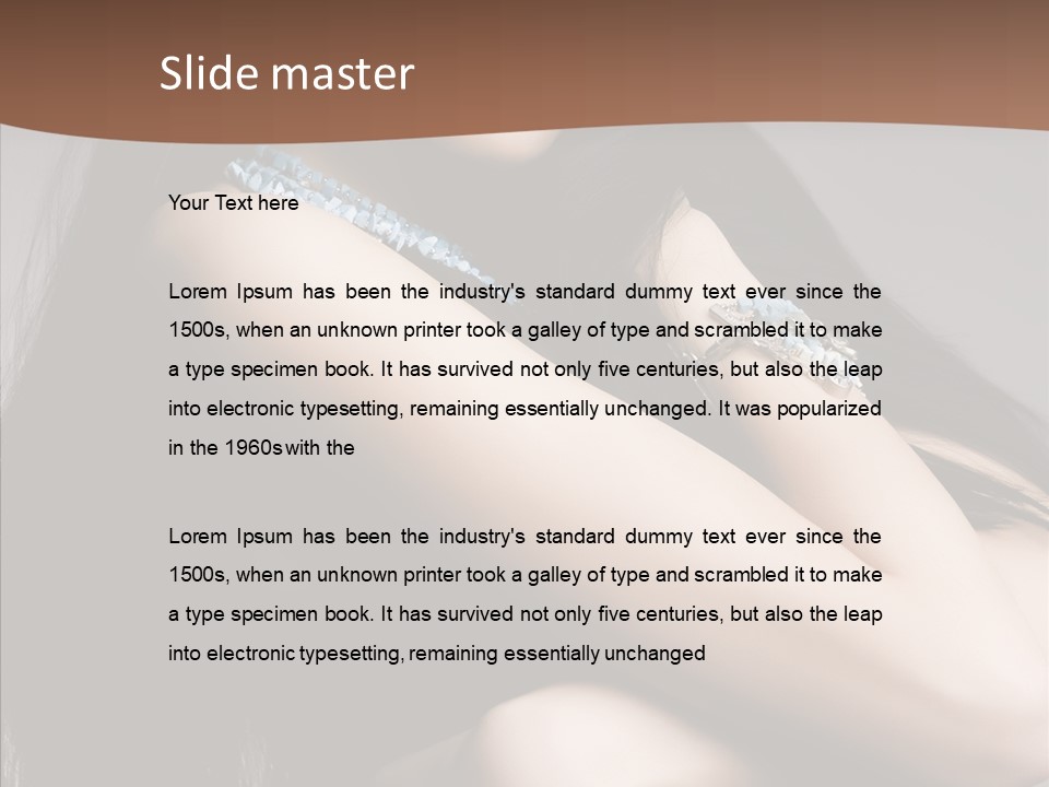 Company Character People PowerPoint Template