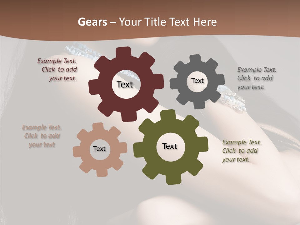 Company Character People PowerPoint Template