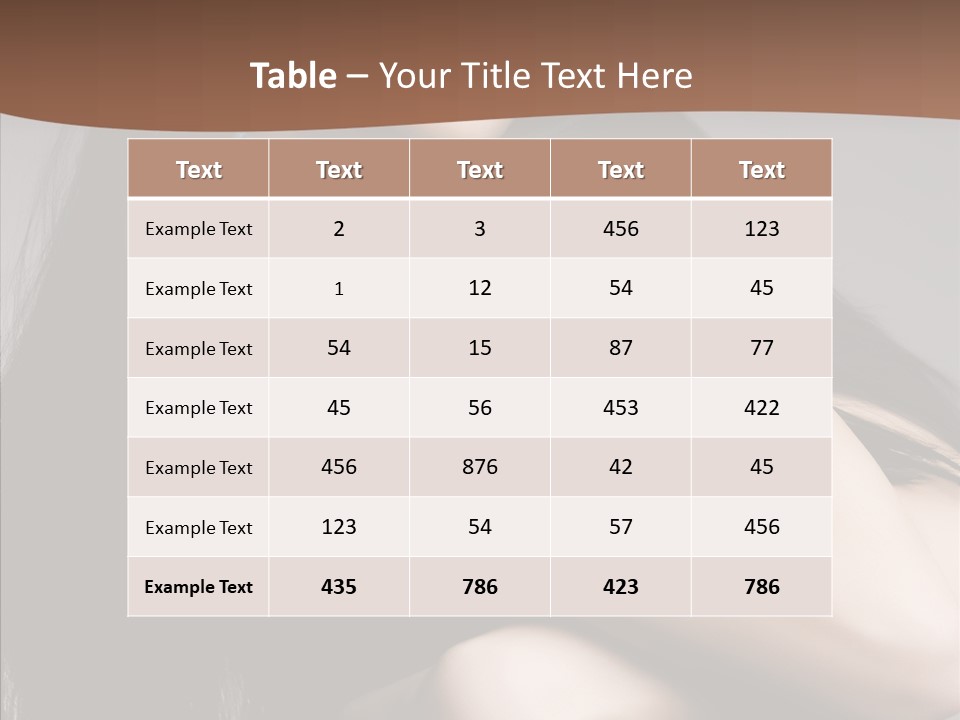 Company Character People PowerPoint Template