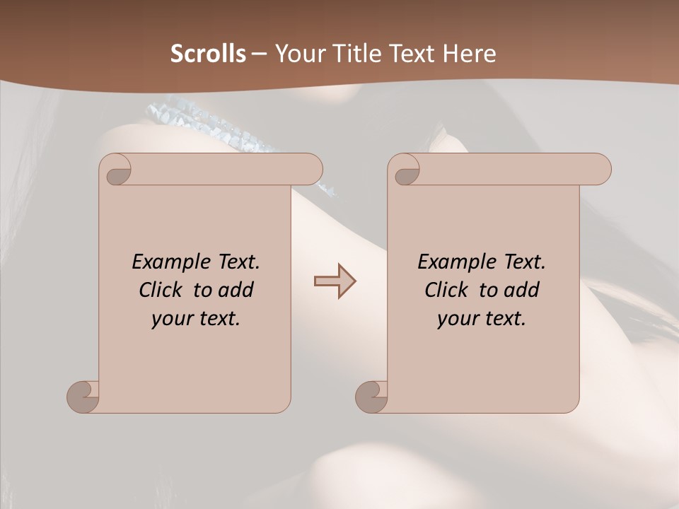 Company Character People PowerPoint Template