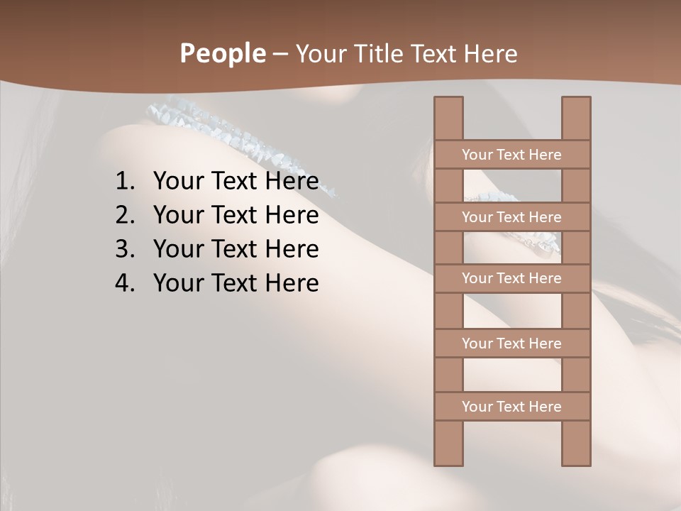 Company Character People PowerPoint Template