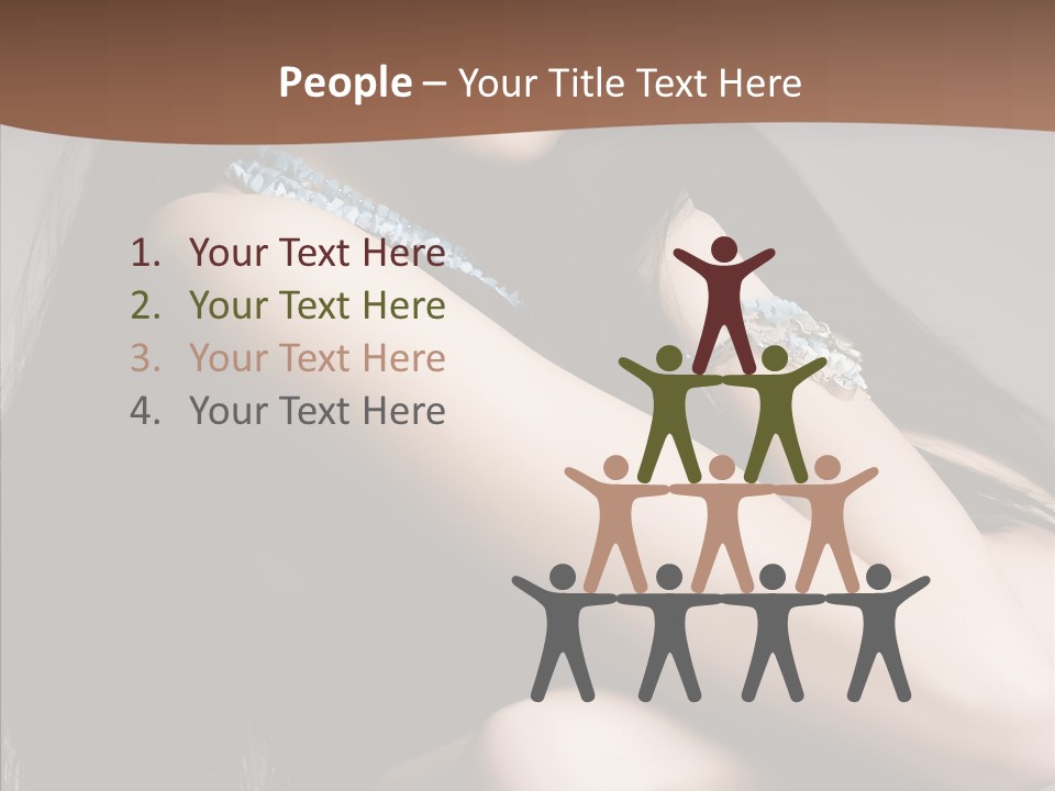 Company Character People PowerPoint Template