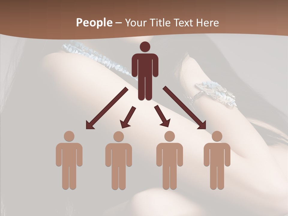 Company Character People PowerPoint Template